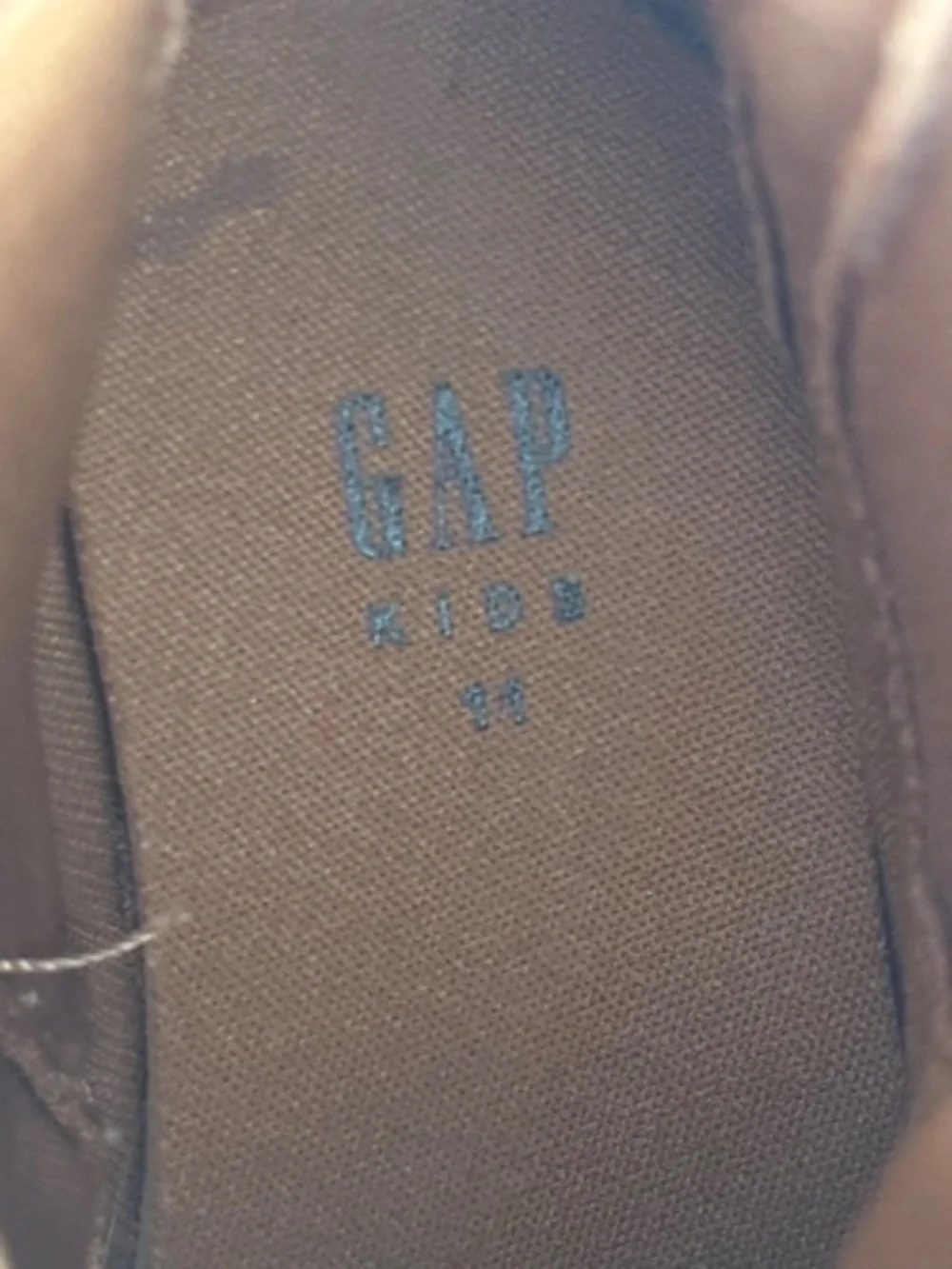 Little Girl Gap Brown Chelsea Suede Boots Size 11  EUC